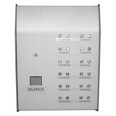 STANLEY Keypad: 12V DC, Steel, 2 in Overall Wd - Security Door Alarm Controls