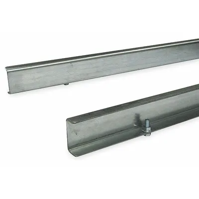 ASHLAND CONVEYOR Conveyor Guard Rail: For 90° Curve Frame Shape, 36 in Radius x 22 in BF - Metal Conveyor Guard Rails