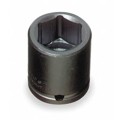 PROTO Impact Socket: 3/4 in Drive Size, SAE, 1 1/4 in Socket Size, 6-Point, Std - 3/4" Drive Impact Sockets