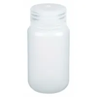 APPROVED VENDOR Sampling Bottle: HDPE, 250 mL, 8 fl oz, Closure Included, Natural, 43-415 mm (MPN 3UEG4)
