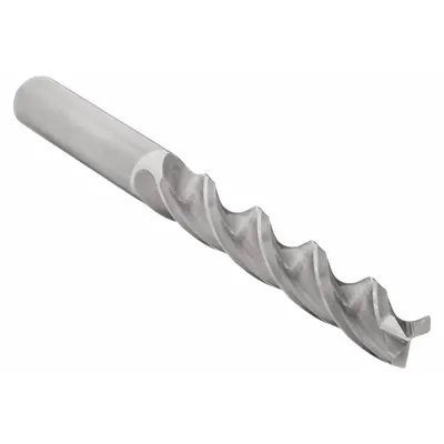 OSG Jobber Length Drill Bit: 19/64", 150° Point, Solid Carbide - Smooth-Finish Solid Carbide Jobber-Length Drill Bits