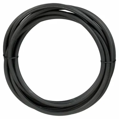 GATES Round Belt: Black, 9/16 in Dia, For 5 13/32 in Min Pulley Dia, 233 in Overall Lg - Endless Reinforced Solid-Core Rough Round Belts