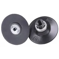 3M Air-Cooled Quick Change Disc Backup Pad: TR, 2 in Dia, 1/4"-20 Internal-Thread, Medium Density (MPN 7010362528)