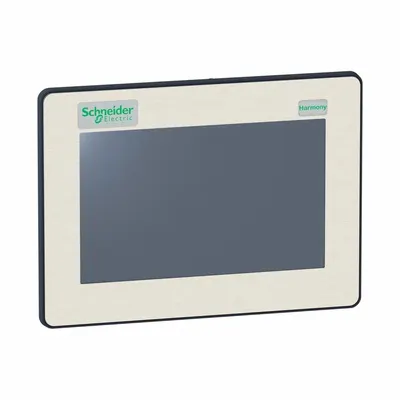 SCHNEIDER ELECTRIC Touch Panel: TFT Color LCD, 7 in Display Screen Size, 12V DC - Schneider Harmony GTO Series HMIs