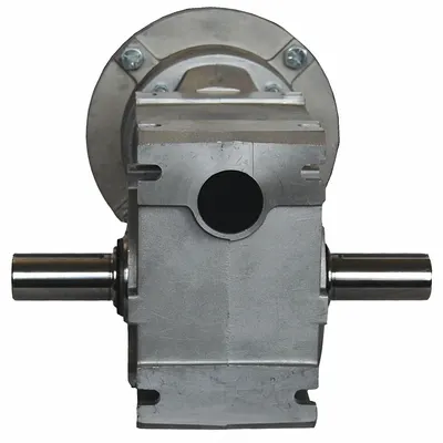 NORD Speed Reducer: 5:1, 350 RPM, 1.3 hp Input Max, 204 in-lb Output Max, Hollow - Hollow Shaft Direct-Drive Right Angle Speed Reducers