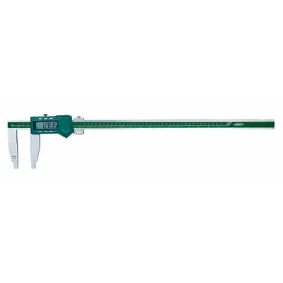 INSIZE Nib Jaw Digital Caliper: 0 in to 40 in /0 mm to 1,000 mm, Inch/Metric - Digital Calipers with SPC Output for General Use