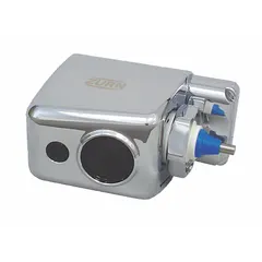 Side-mounting automatic flush valve retrofit kit for converting manual flush valves on toilets and urinals to touch-free operation. Enables water conservation and improved hygiene in commercial restroom applications.