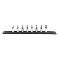 WIHA Driver Bit Set: 1 - 25 Pieces, 8 Pieces, 1 in Overall Lg (MPN 71798)