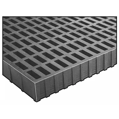 FIBERGRATE Vi-Corr Acid- and Impact-Resistant High Load Capacity Grating