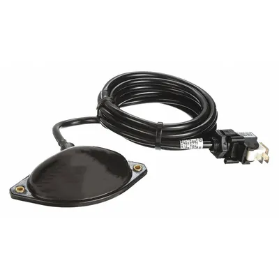 LINEMASTER Foot Switch: Vanguard Series, 1 Pedals, Momentary, SPDT - Single-Pedal Foot Switches