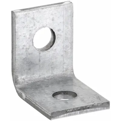 NVENT CADDY Supporting Angle Brackets: Steel, 1 in Overall Lg - Beam, Wire Rod & Purlin Clamps