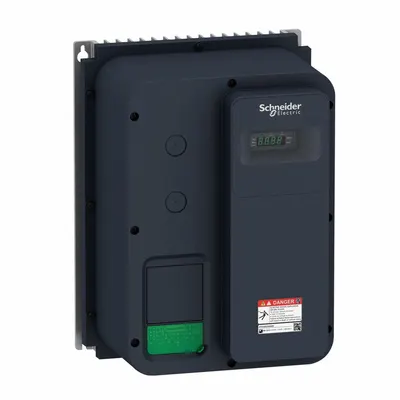 SCHNEIDER Variable Frequency Drive: In Phase Three, Out Phase Three, 11/20 hp, No Bypass - Schneider Altivar ATV320