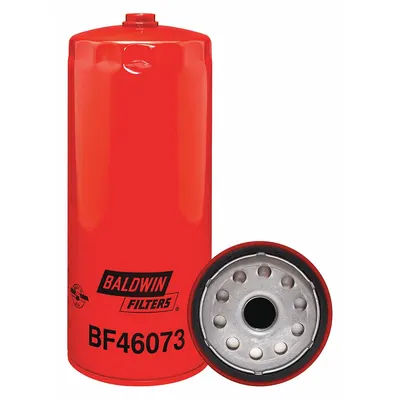 BALDWIN FILTERS Fuel Filter: Spin-On, 4 1/4 in Outside Dia, 1"-14 Thread Size, Cellulose - Spin-On Fuel Filters