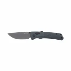 This assisted-opening folding knife features a fiberglass construction. With a closed length of 4 3/4 inches and an overall length of 8 1/4 inches, it is suited for cutting tasks such as rope, strapping, and packaging in maintenance, construction, and field service environments.