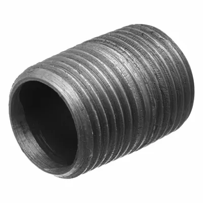 USA INDUSTRIALS Pipe Nipple: 3/8 in Nominal Pipe Size - Schedule 40 Low Pressure Pipe & Pipe Nipples with Thread Sealant