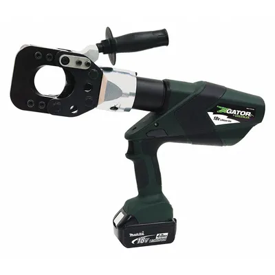GREENLEE Cordless Wire Cutter: Makita 18V LXT, 5/8 in Guy Strand/5 mm ACSR, Pistol Grip - Greenlee Cable Cutters