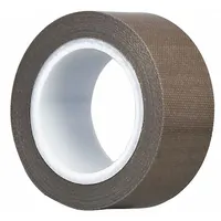 TAPECASE Cloth Tape: 6 in Wd, 5 yd Lg, 11.7 mil Thick, Silicone, Polyethylene Coated Cloth, Brown