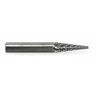 WIDIA METAL REMOVAL Double-Cut Pointed-End Cone Bur - Double-Cut Pointed-End Cone Burs