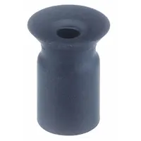 SMC Vacuum Pad: Flat, w/o Adapter, 8 mm Pad Dia, Urethane Rubber, Brown, 60A, 12 mm Pad Ht (MPN ZP08UU)