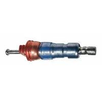TRU-FLATE Hydraulic Accumulator Valve Core: Core Valve, 180° Valve Stem Angle, Straight, Chrome (MPN 38-810-100)