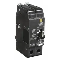 SQUARE D Miniature Circuit Breaker: 20 A, 277/480V AC, Single Phase, 18kA at 277/480V AC, 2 Poles (MPN EDB24020)