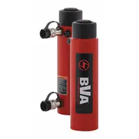 BVA HYDRAULICS Hydraulic Ram: Double Acting, 30 ton Nominal Capacity, 8 in Nominal Stroke Lg, Steel (MPN HD3008)