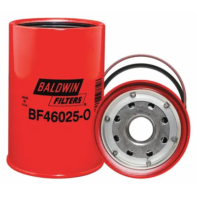 BALDWIN FILTERS Fuel Filter: Spin-On, 3 3/4 in Outside Dia, 1"-14 Thread Size, Cellulose - Spin-On Fuel Filters