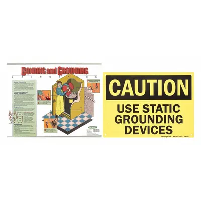 OEM Bonding and Grounding Awareness Kit: (4) Alligator Clips - Terminated Bonding & Grounding Wires