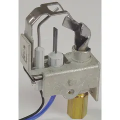 Pilot burner for use in gas-fired heating equipment. Provides a flame to ignite the main burner in furnaces, boilers, and HVAC systems. Suitable for replacement in commercial and industrial applications.