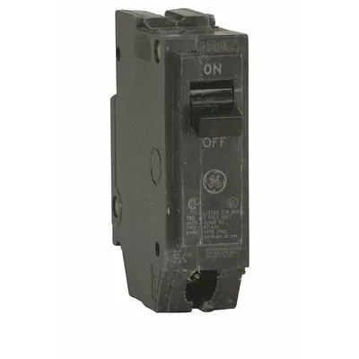 GE Miniature Circuit Breaker: THQC, 35 A, 120/240V AC, Single Phase, 10kA at 120/240V AC - THQC & THHQC Series, Unit-Mount GE Miniature Circuit Breakers