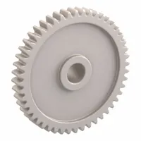 Spur Gear: Module m 1, 48 Teeth, 8 mm Bore Dia, Duracon, 20° Pressure Angle, Plain Bore (MPN DS1-48)