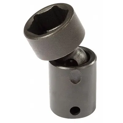 PROTO Flex Impact Socket: 3/4 in Socket Size, 6-Point, Std, Black Oxide, Not Tether Capable - 3/8" Drive SAE Flex Impact Sockets