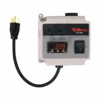 TEMPCO Temperature Controller: PCT-3000, J, PID, 120V AC, 0°F to 1,200°F, Digital, Audible, 0.083 (MPN PCT30001)