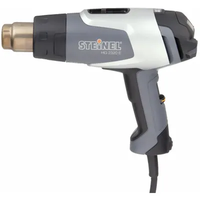 STEINEL Heat Gun Kit: Pistol-Grip, 120V AC, Two-Prong, LCD Display - Standard Pistol-Grip Heat Guns