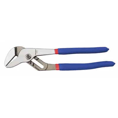 WESTWARD Tongue and Groove Plier: Flat, Groove Joint, 1 1/4 in Max Jaw Opening - Flat-Jaw Tongue & Groove Pliers