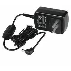 This regulated DC output power supply converts 100 to 240V AC input to a stable 12V DC output at 700 mA. It features a positive output plug inside polarity and a tip size of 5 x 5 x 9 mm. Suitable for powering or charging equipment that requires a regulated 12V DC source.