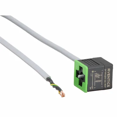 AVENTICS Solenoid Coil Connector: DIN 43650 Form A, 24V AC/DC, 3 Pin - Solenoid Coil Accessories
