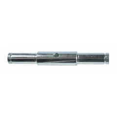 This DAYTON wheel shaft is a replacement component for material handling equipment, designed to fit the 2ZE60 model. It supports maintenance and repair of industrial wheel assemblies in conveyors, carts, and similar machinery.