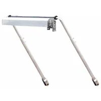 This electric side mount is designed for dump truck tarp systems, providing powered coverage for loads. It features a 600 W high-speed motor and includes a wind deflector to assist in tarp deployment during transport. Suitable for side-mount installations on dump trucks
