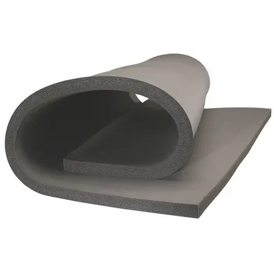 K-FLEX USA Duct Liner: 0.1 NRC, 100 ft Overall Lg, 48 in Overall Wd, 0.5 in Thick - Sound-Absorbing Duct Liners