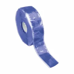 This self-fusing silicone rubber tape is designed for high-temperature film plating applications. It provides a conformable wrap for masking and protecting components during plating, coating, and other industrial processes. The tape fuses to itself without adhesive, forming a tight seal that withstands elevated temperatures.