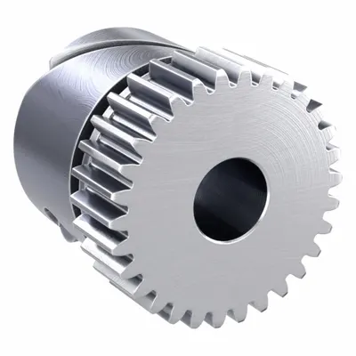 KHK GEARS SUSF0.5-30 Metric Spur Gear with Locking Hub - Metric Spur Gears with Locking Hub