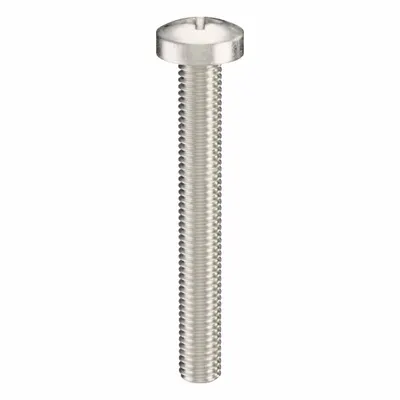 USA INDUSTRIALS M5x0.80 x 40 mm 316 Stainless Steel Plain Pan - Pan Head Machine Screws