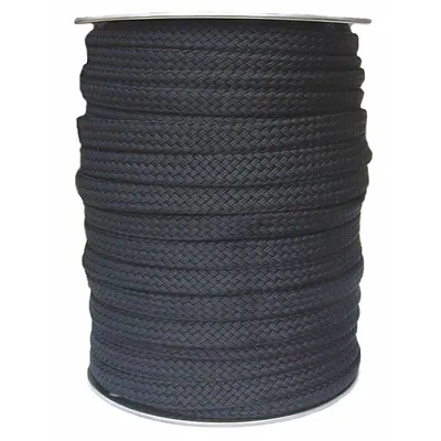 ALL GEAR Rigging and Climbing Rope: Hollow Braid, 1/2 in Dia, 1,200 lb Working Load Limit - Rigging & Climbing Rope