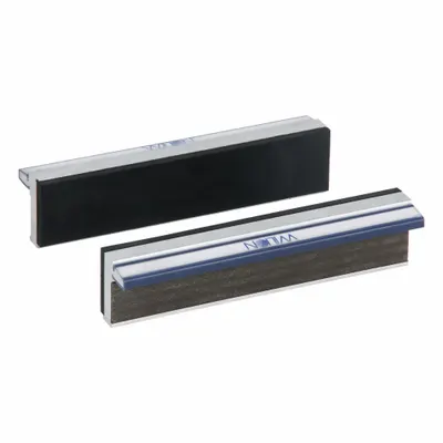 WILTON Magnetic Jaw Cap: Aluminum, For 5 1/2 in Vise Jaw Wd, 5 1/2 in Jaw Cap Wd - Magnetic Vise Jaw Caps