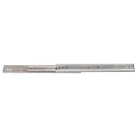 Side-mount, full-extension friction drawer slide with a closed length of 28 inches and a travel length of 28 13/16 inches. Provides smooth, controlled movement for industrial cabinetry, tool storage, and equipment enclosures