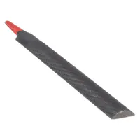Machinists File: Double-Cut, Single Edge Cut, Bastard Cut, 8 in Lg without Tang, 3/4 in Wd, 78319100