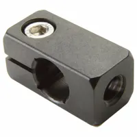 OTTO GANTER Sensor Bracket Connector: MT15-CSBC-M8-AN, Aluminum, 40 mm Lg x 20 mm Wd x 20 mm Ht