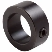 CLIMAX METAL PRODUCTS Shaft Collar: 1-Piece, Set Screw, 1 7/8 in Bore Dia, Black Oxide Carbon Steel (MPN C-187-BO)