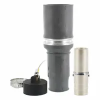 Single Pole Inline: Female, Gray, 1000V AC, 1,009 A, Crimp Tube Termination, 49 Series (MPN 49F64-GY)